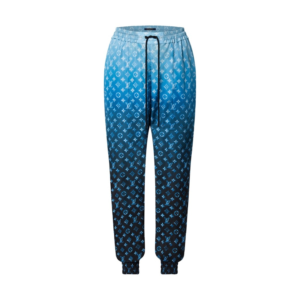 Louis Vuitton Sprayed Monogram Nylon Jogging Trousers 1AAWPN